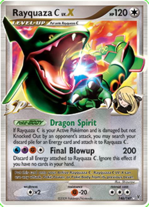 rayquaza c lv x 146